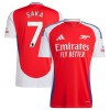 Officiële Voetbalshirt Arsenal Saka 7 Thuis 2024-25 - Heren